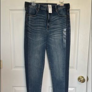 American Eagle Tow-Tone Skinny Jeans